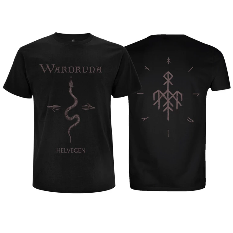 wardruna-t-shirt-helvegen-snake 2